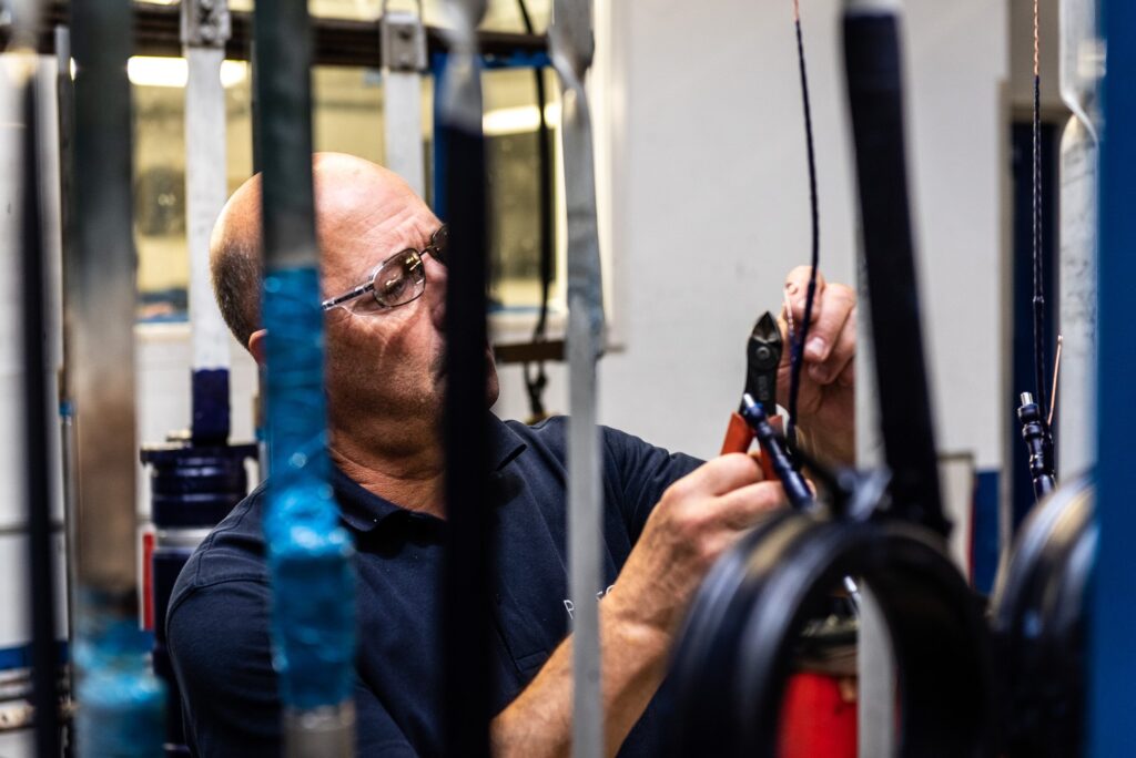 Employee at Poeton in Gloucester