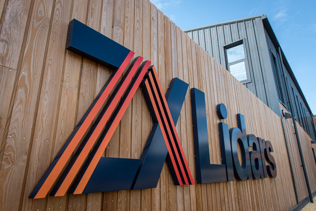 Industrial Photography of the outside sign of a manufacturing facility in Worcestershire
